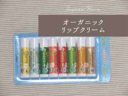 Sierra Bees(シエラビーズ)のオーガニックリップクリームは安くておすすめ